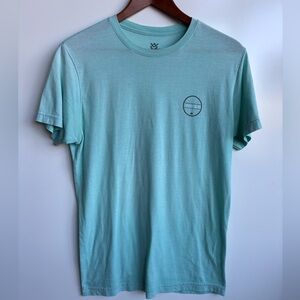 Men's Light Green Graphic Tee